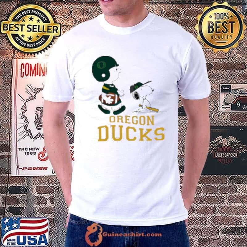 Oregon Ducks Snoopy Woodstock Charlie Brown 2024 Shirt