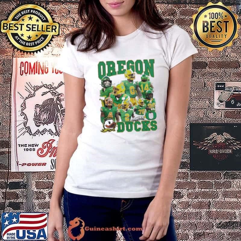 Oregon Ducks football Legends all team graphic shirt