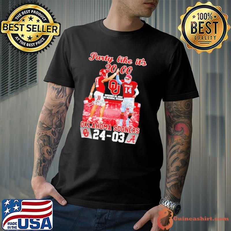Party like it’s 2000 Oklahoma Sooners Unisex