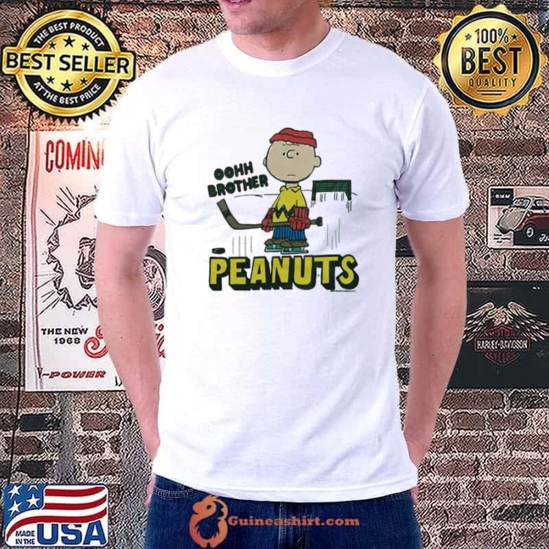 Peanuts Charlie Brown Oohh Brother Hockey Unisex