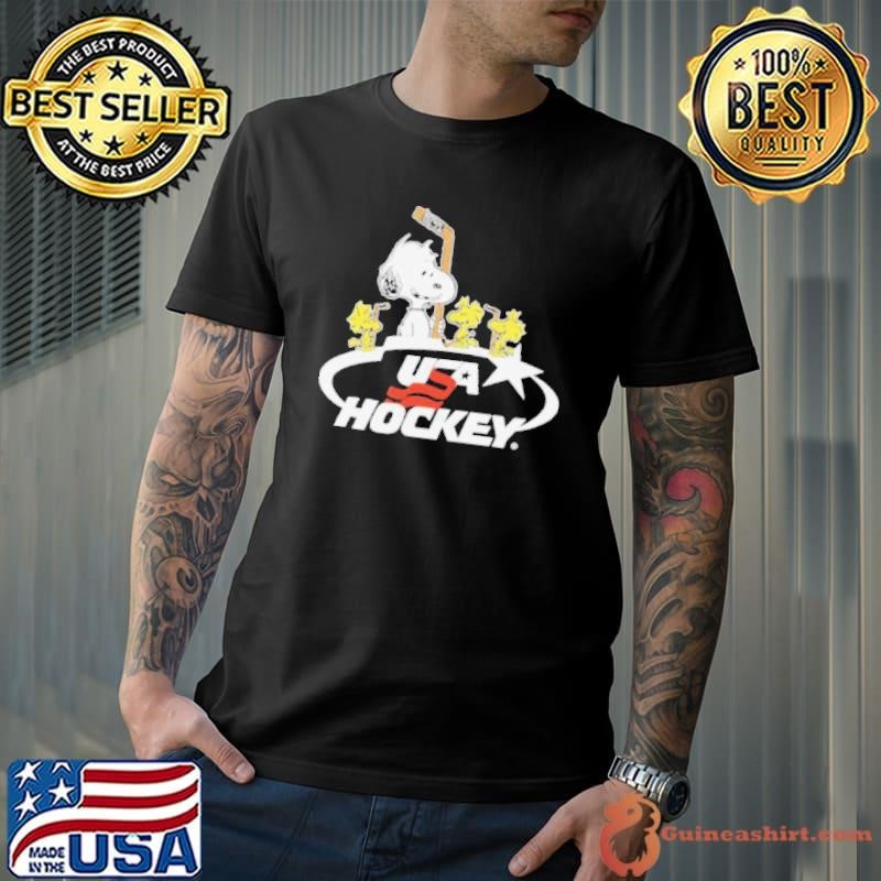 Peanuts Snoopy and Woodstocks X USA Hockey Chiclets Unisex