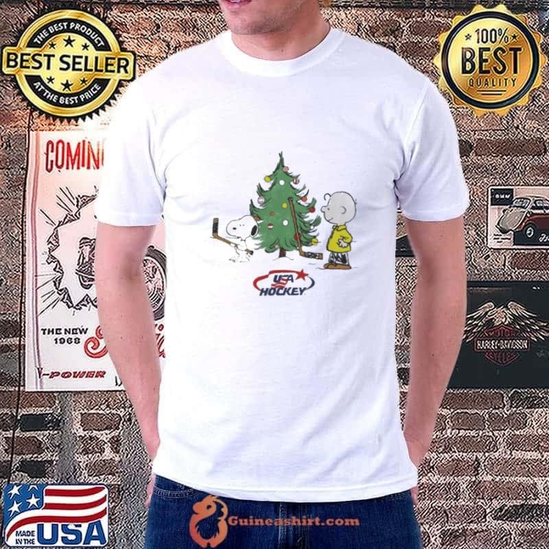Peanuts X USA Hockey Christmas Morning Unisex