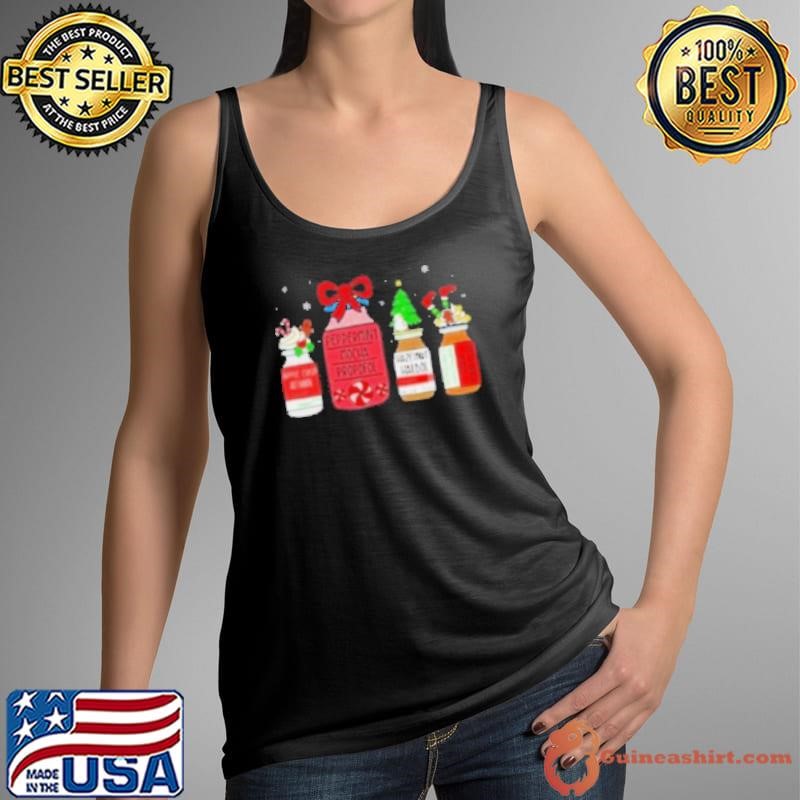 Peppermint Mocha Propofol Christmas Nurse Er Ed Icu Rn Scrub Toddler Shirt