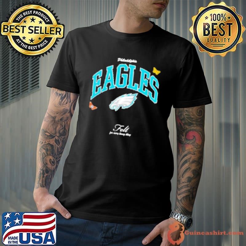 Philadelphia Eagles Football felt for every living thing butterflies Unisex
