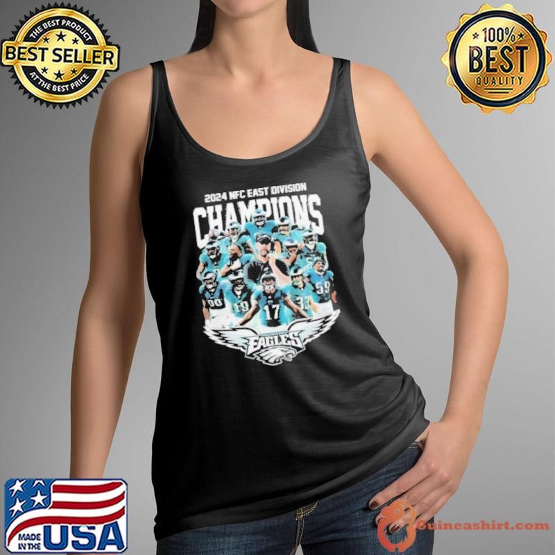 Philadelphia Eagles NFL 2024 NFC East Division Champions Fly Eagles Fly Players Shirt