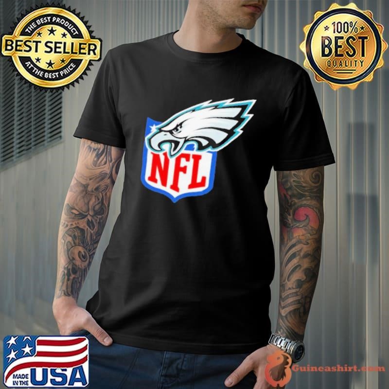 Philadelphia Eagles X NFL logo shirt