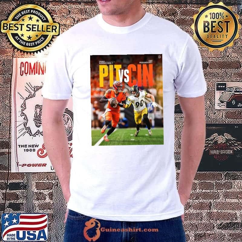 Pittsburgh Steelers Vs Cincinnati Bengals Matchup Sun December 01 2024 Poster shirt