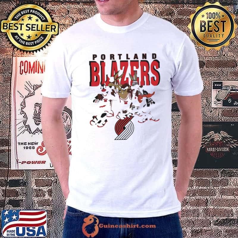 Portland Trail Blazers Looney Tunes Nba Basketball Unisex