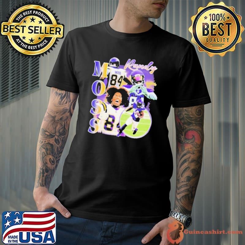 Randy Moss Heart Hands Minnesota Vikings NFL Moments shirts