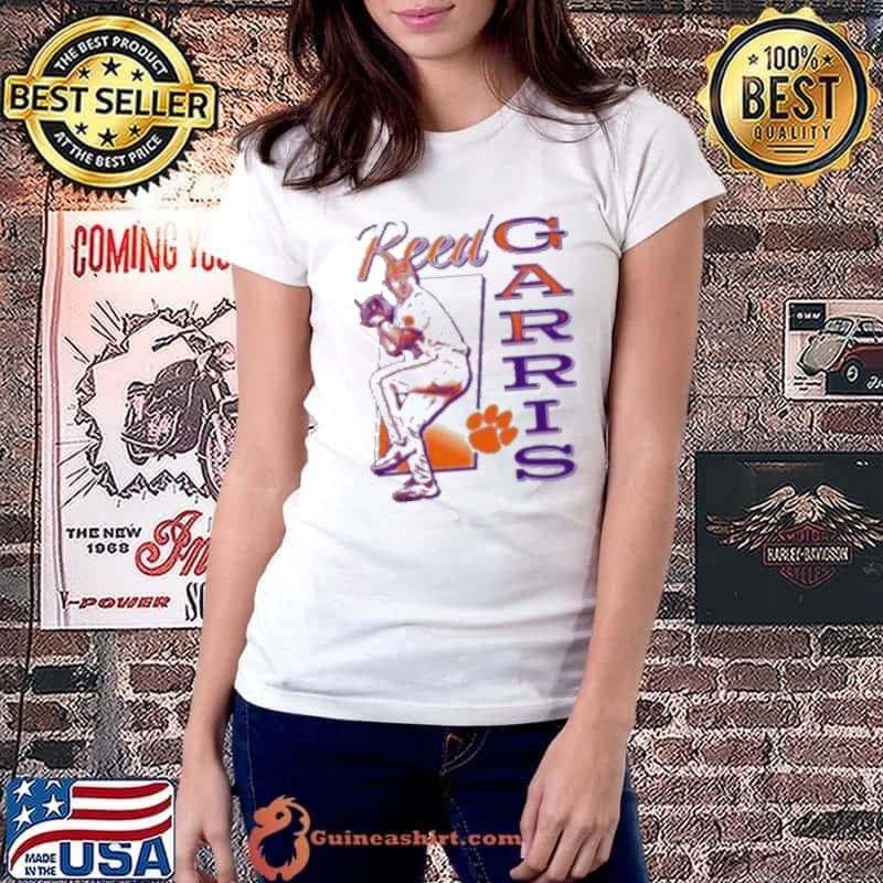 Reed Garris Clemson Tigers cartoon player Shirt