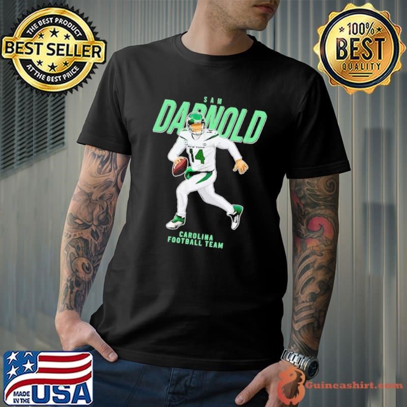 Sam Darnold 14 American professional football quarterback Carolina Football Team T-Shirt