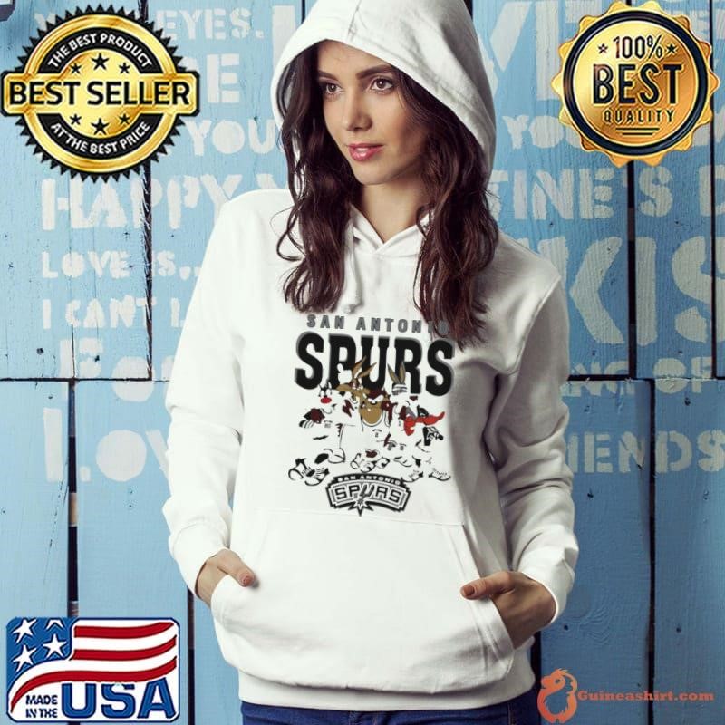 San Antonio Spurs Looney Tunes Nba Basketball Hoodie