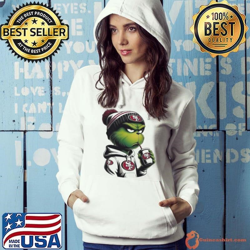 San Francisco 49ers Grinch coffee current mood shirt
