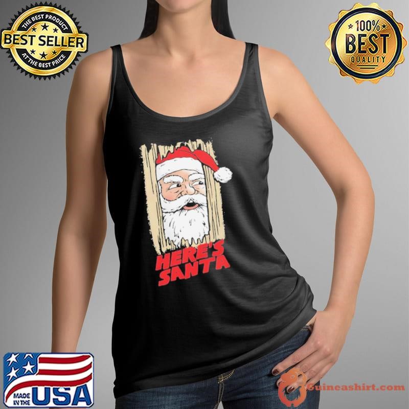 Santa Claus X Jack Torrance The Shining here’s Santa Christmas shirt