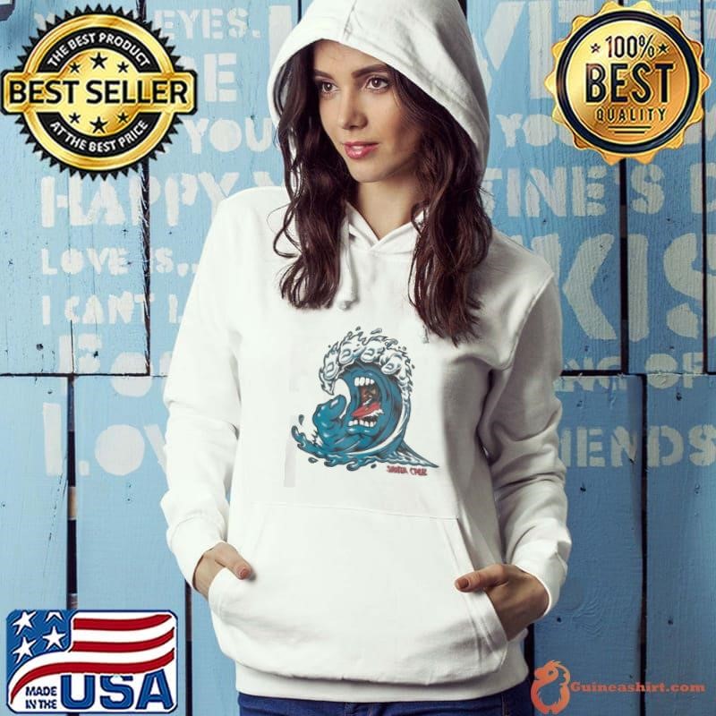 Santa Cruz Screaming Wave Front Raglan Shirt