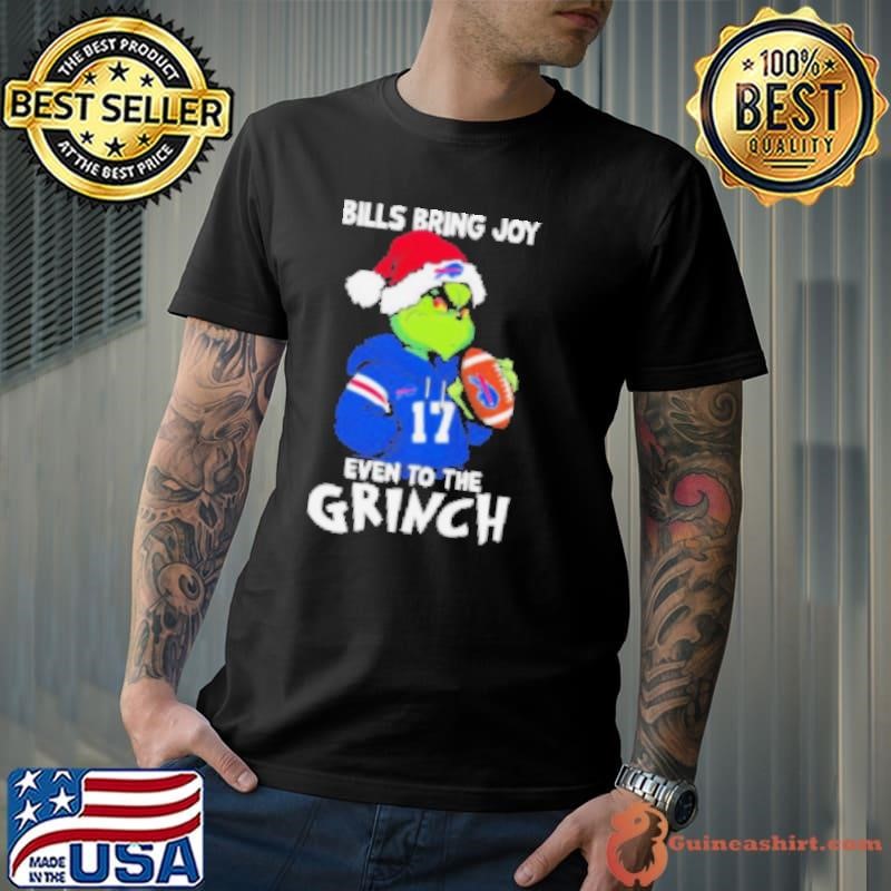 Santa Grinch Buffalo Bills Bring Joy Even To The Grinch Shirt