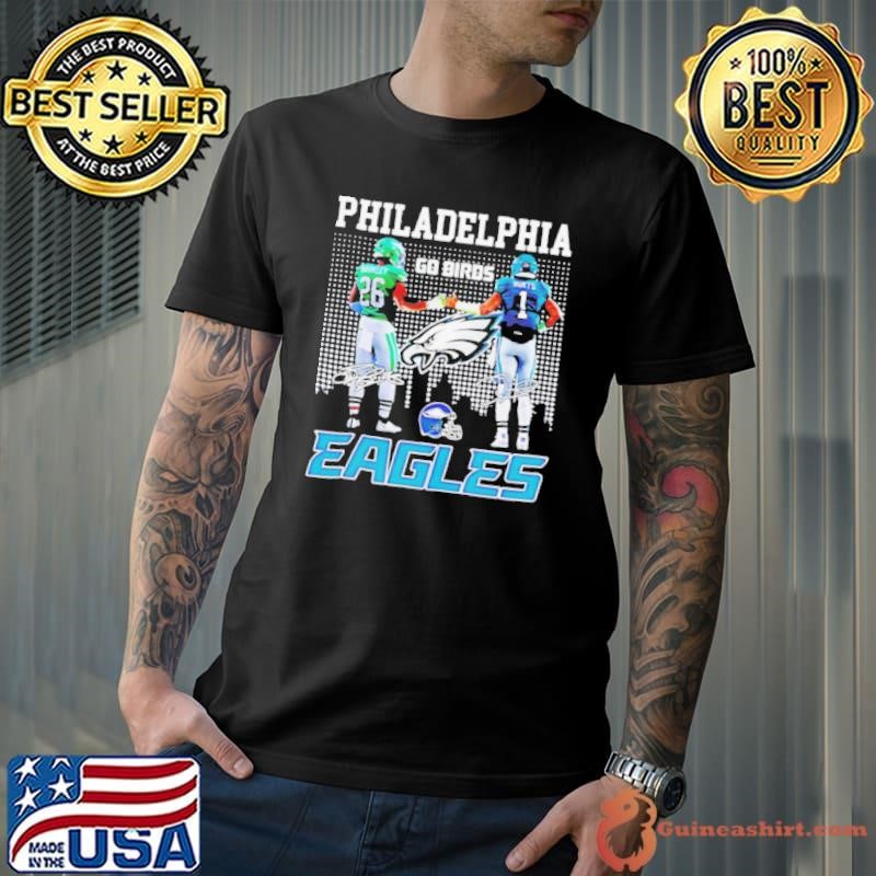 Saquon Barkley x Jalen Hurts Philadelphia Eagles Go Birds shirt