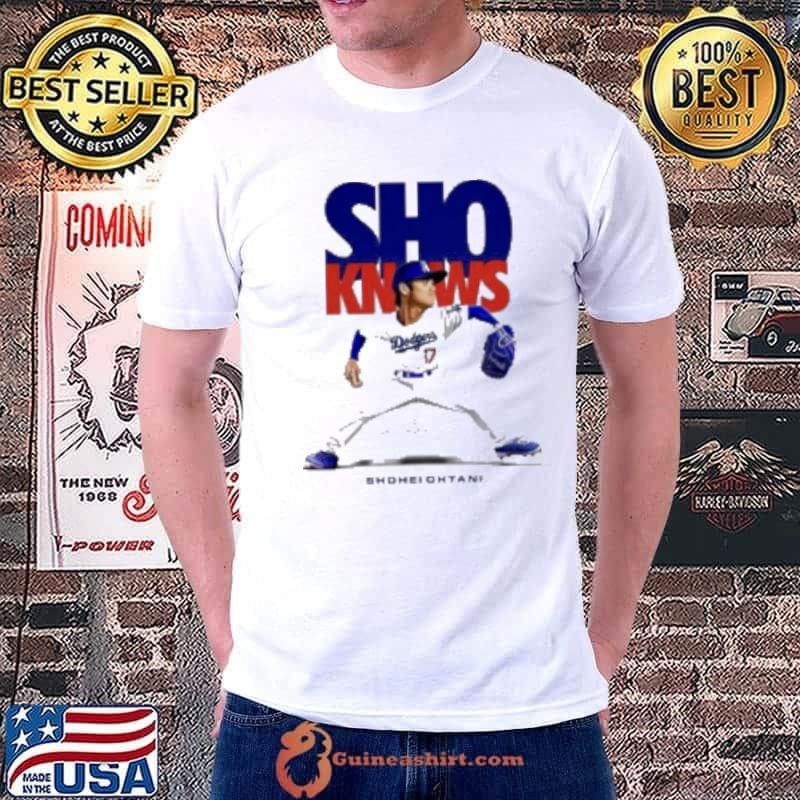 Shohei Ohtani Sho know Los Angeles Dodgers signature Unisex