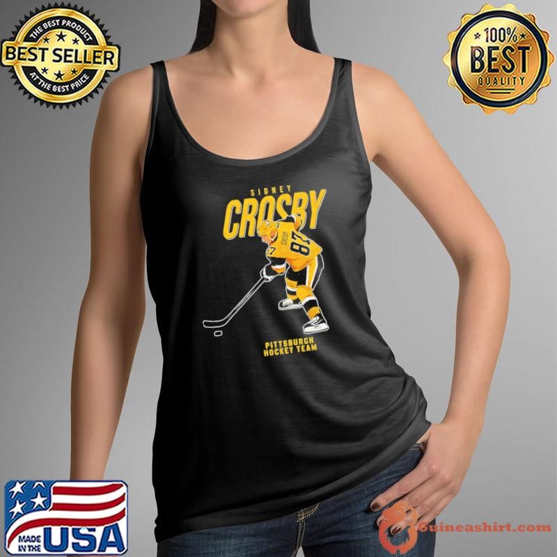 Sidney Crosby 87 Pittsburgh Hockey Team Canadian professional ice hockey centre Tank Top