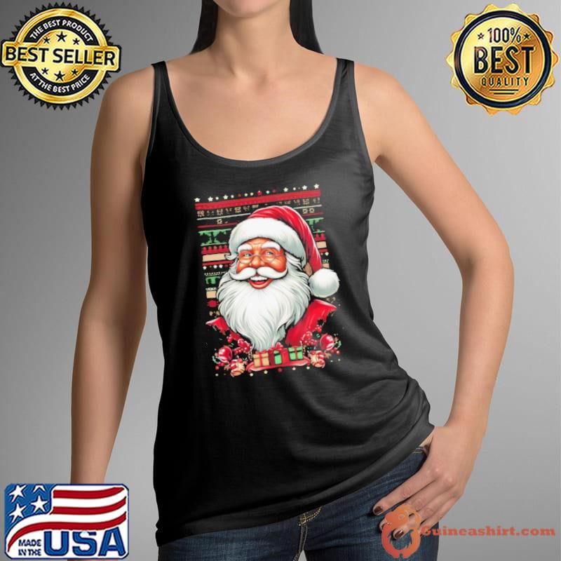 Smiling Santa shirt