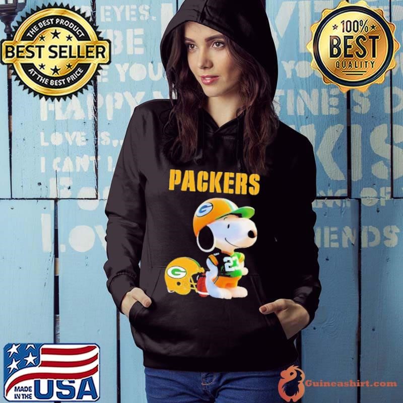 Snoopy Joe Cool Green Bay Packers Football Hoodie