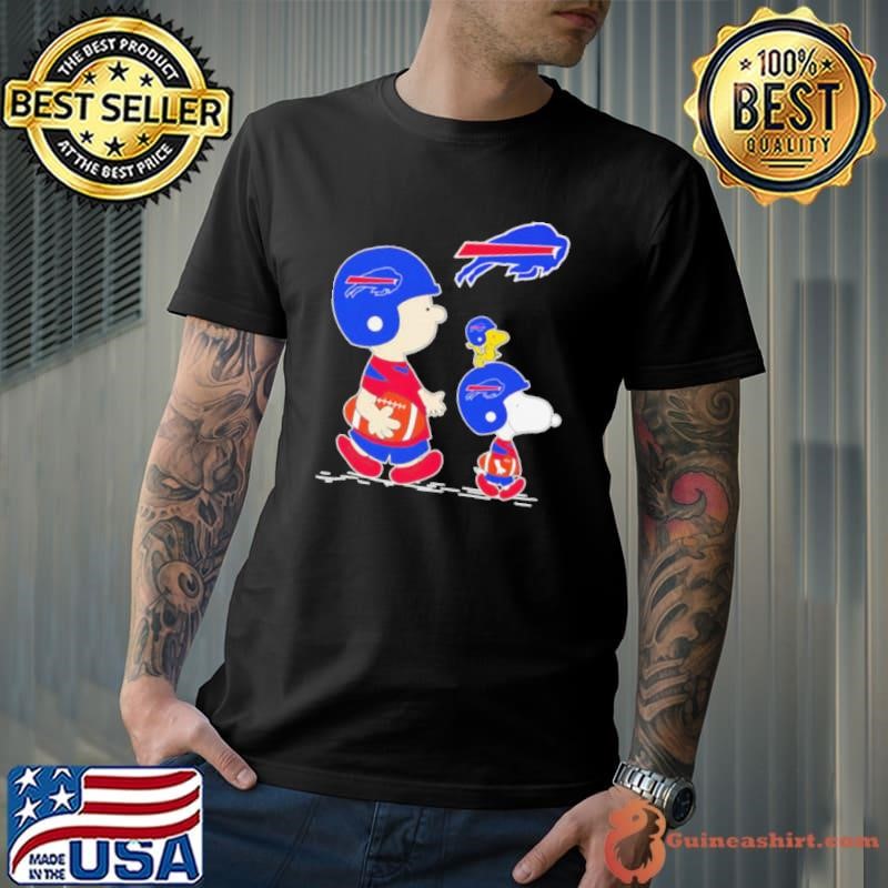 Snoopy and Charlie Brown together Let’s go Buffalo Bills Unisex