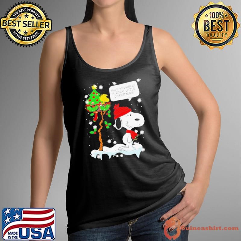 Snoopy have yourself a cozy little Christmas shirt