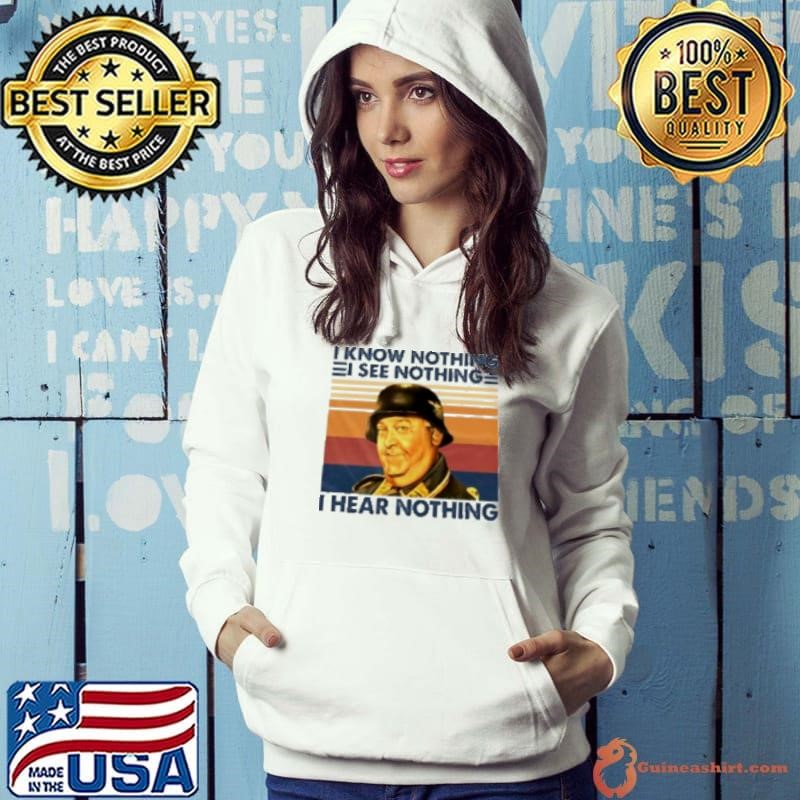 Soldier I Know Nothing I See Nothing I Hear Nothing Retro 2024 Shirt