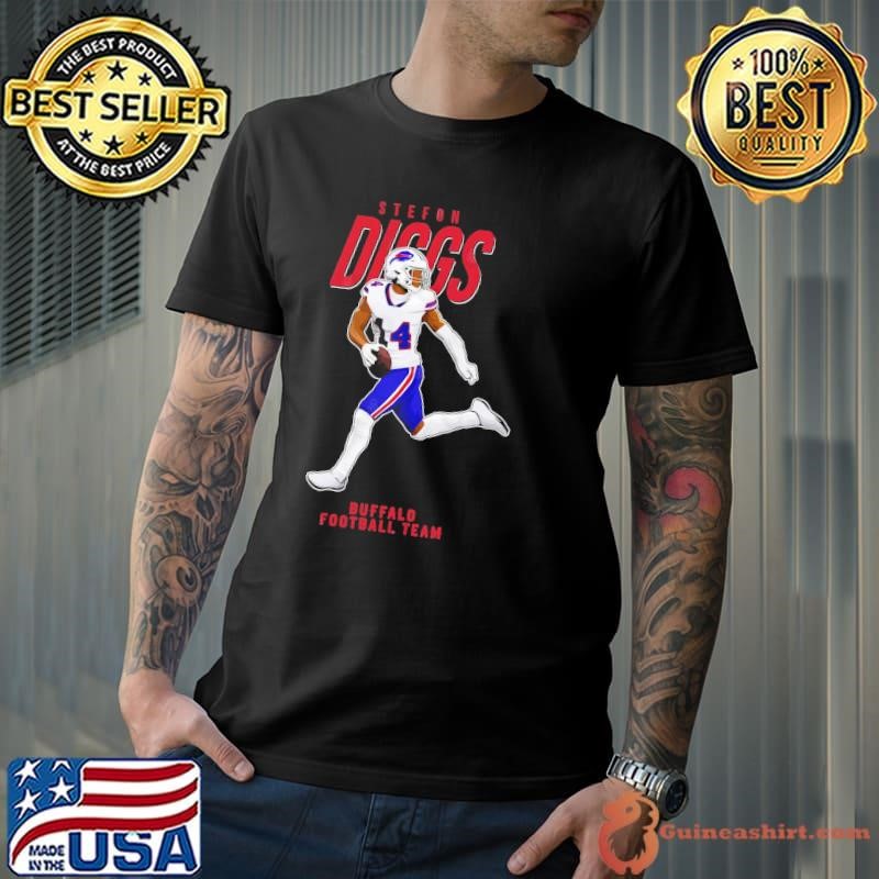 Stefon Diggs 14 Buffalo American professional football wide receiver Team T-Shirt