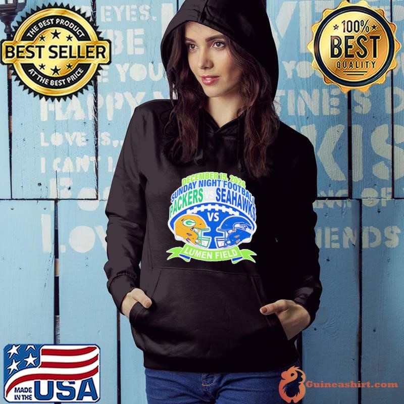 Sunday Night football Packers vs Seahawks Lumen Field Hoodie