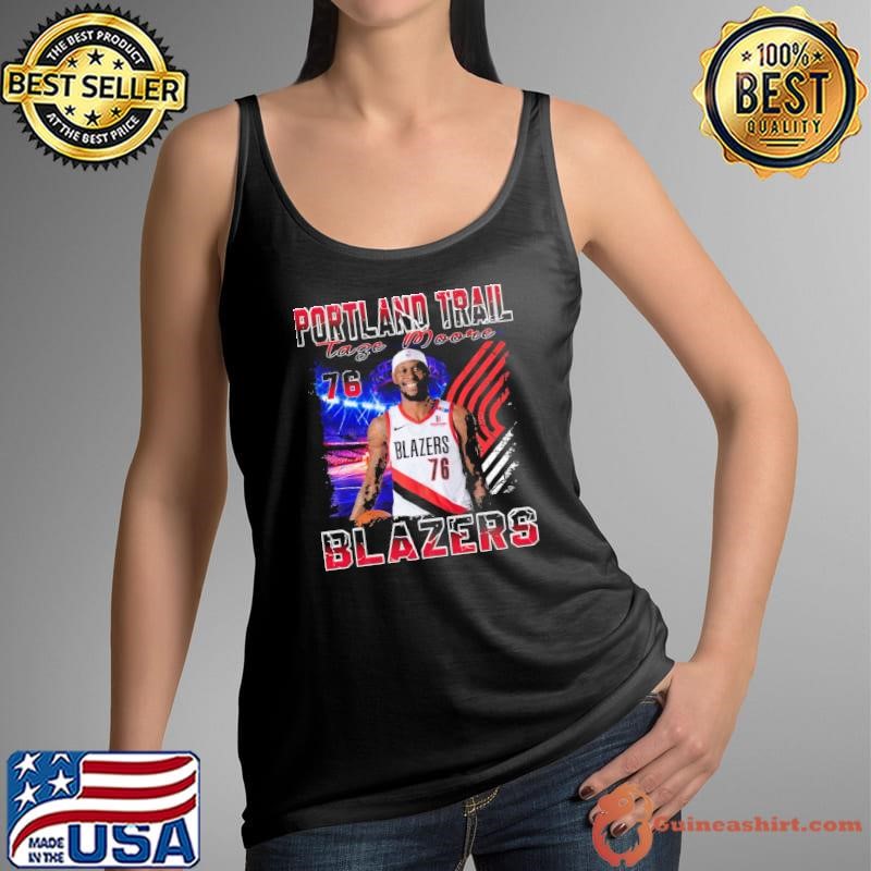 Taze Moore American professional basketball for Portland Trail Blazers Tank Top