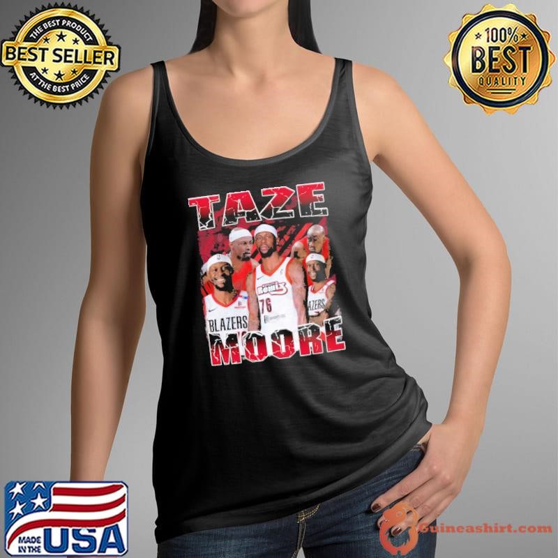 Taze Moore American professional basketball player Portland Trail Blazers Tank Top