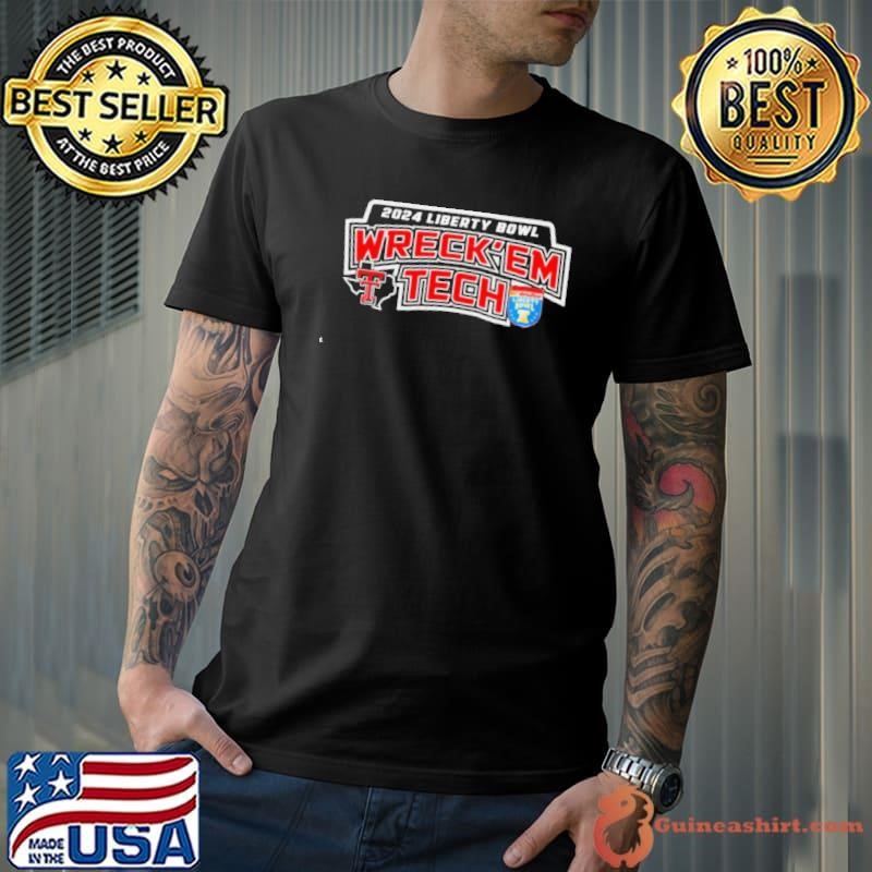 Texas Tech Red Raiders 2024 Liberty Bowl wreck ’em tech shirt