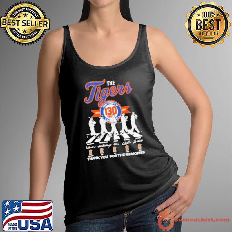 The Detroit Tigers Legends Abbey Road 130 Years 1894 2024 Shirt