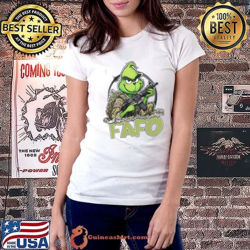 The Grinch Fafo Merry Christmas Ladiestee