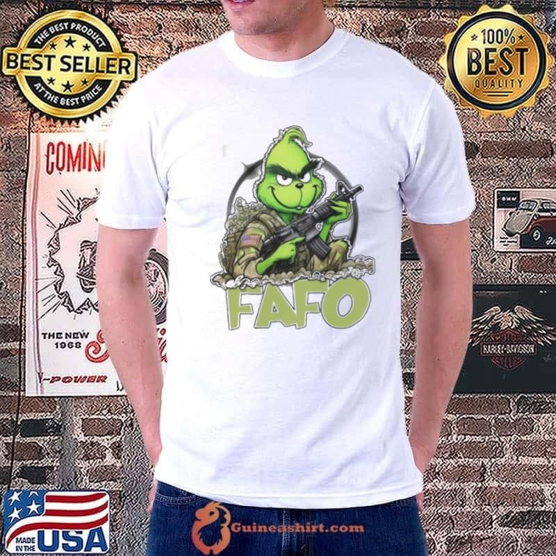 The Grinch Fafo Merry Christmas Unisex