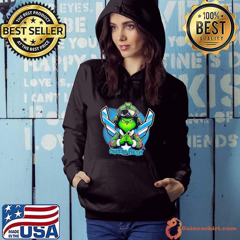 The Grinch Fight For The Sky Merry Christmas Hoodie