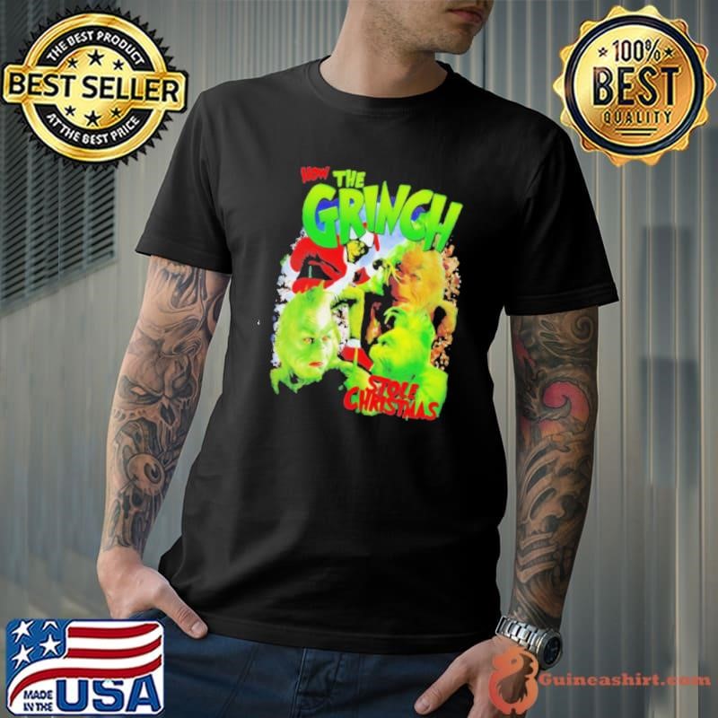 The Grinch how stole Christmas graphic shirt