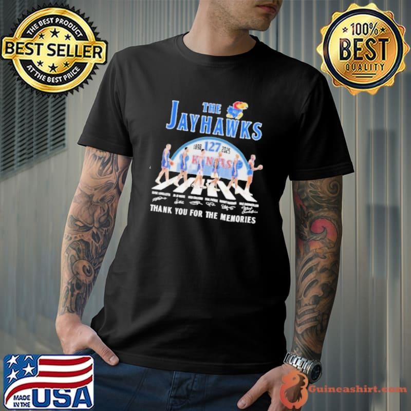 The Kansas Jayhawks Basketball Abbey Road 127th Anniversary 1898 2025 Shirt