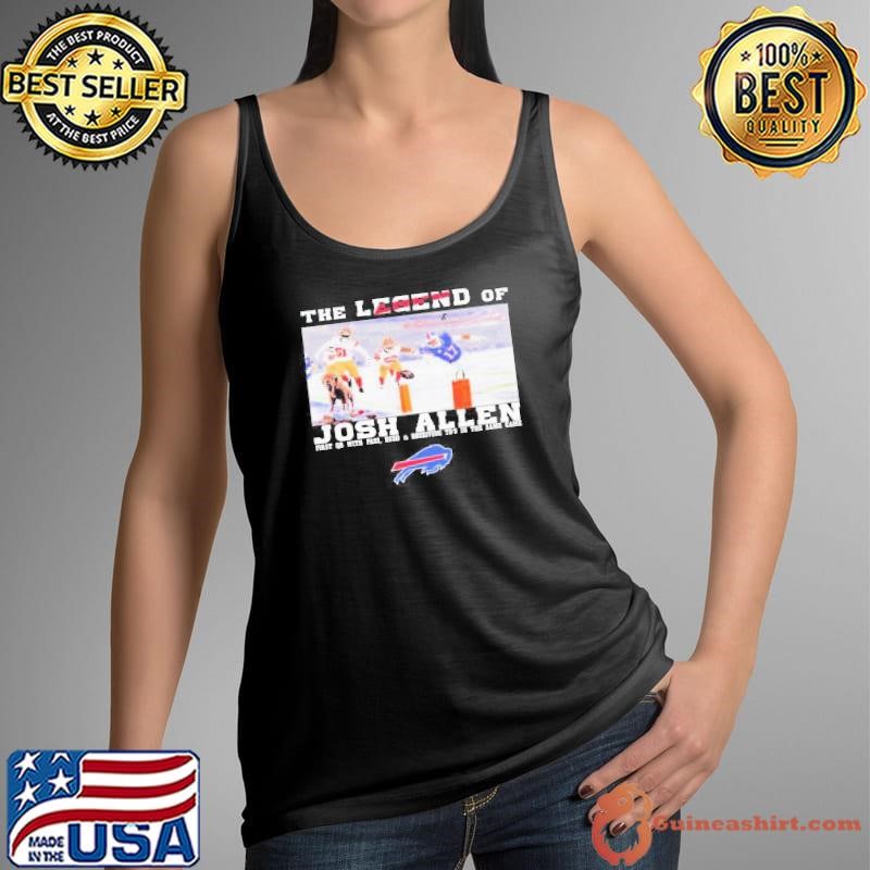 The Legends Of Josh Allen Buffalo Bills 2024 Season Signatures Shirt