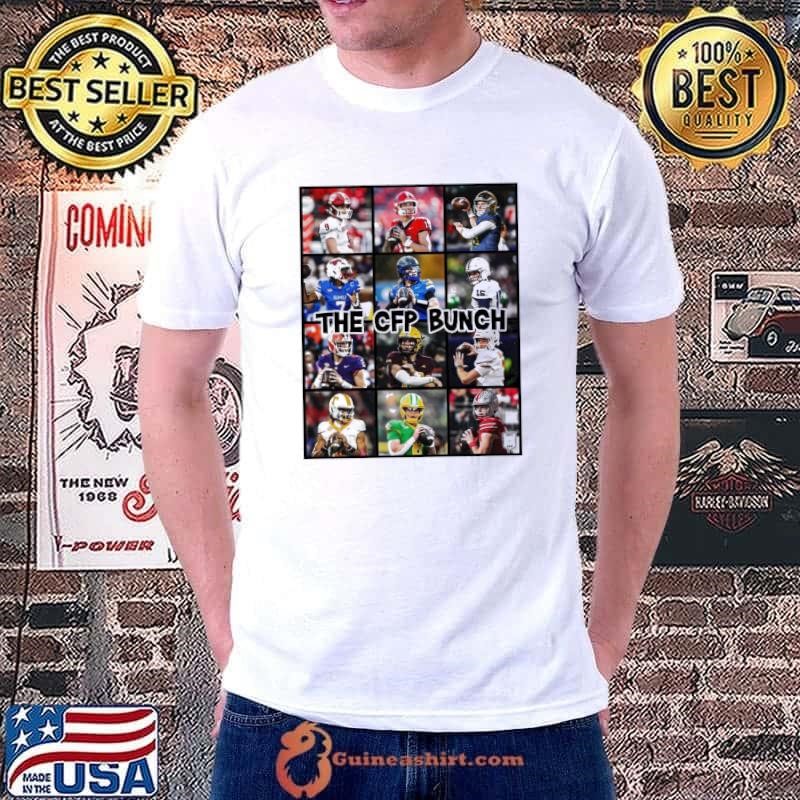 The QBs of the CFP Bunch Indiana at Notre Dame, SMU at Penn State, Clemson at Texas Graphics Poster Unisex