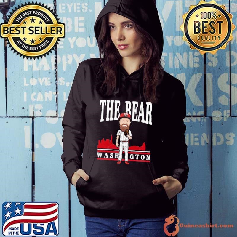 The bear washington aaron barrett toon American former professional baseball pitcher Hoodie