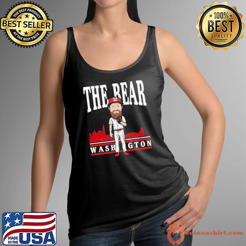 The bear washington aaron barrett toon American former professional baseball pitcher T-Shirt