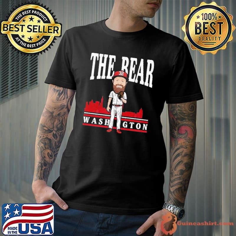 The bear washington aaron barrett toon American former professional baseball pitcher Unisex
