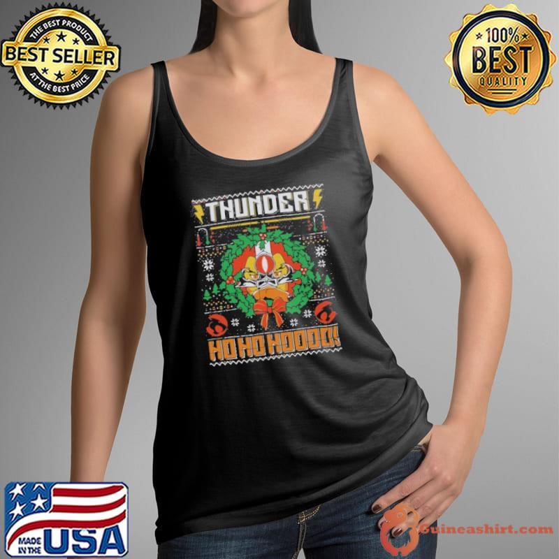 Thunder Ho Ho Hoooo Ugly Christmas shirt