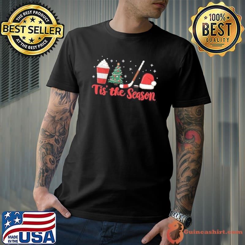 Tis The Season Hockey Coffee Xmas Tree Ice Hockey Christmas Unisex