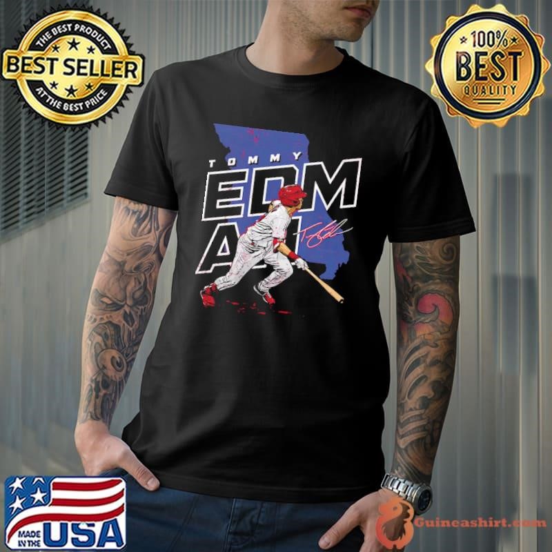 Tommy edman player map American professional baseball utility Unisex
