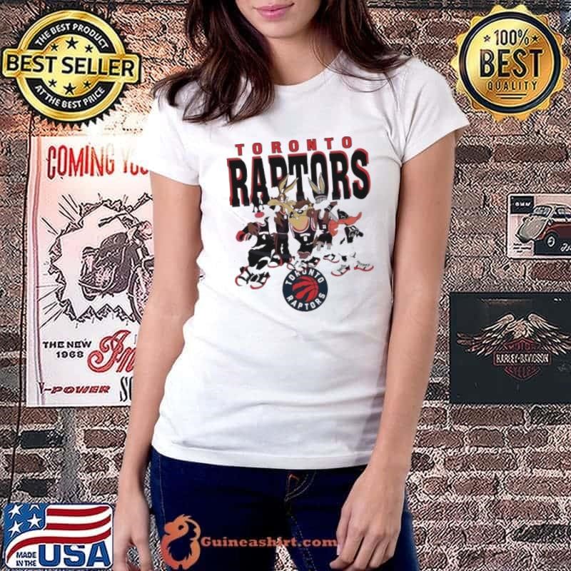 Toronto Raptors Looney Tunes characters NBA basketball Ladiestee