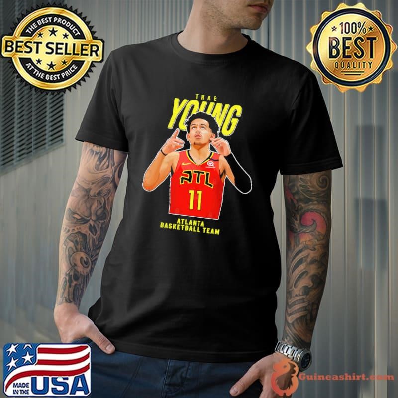 Trae Young 11 Atlanta Basketball Team T-Shirt