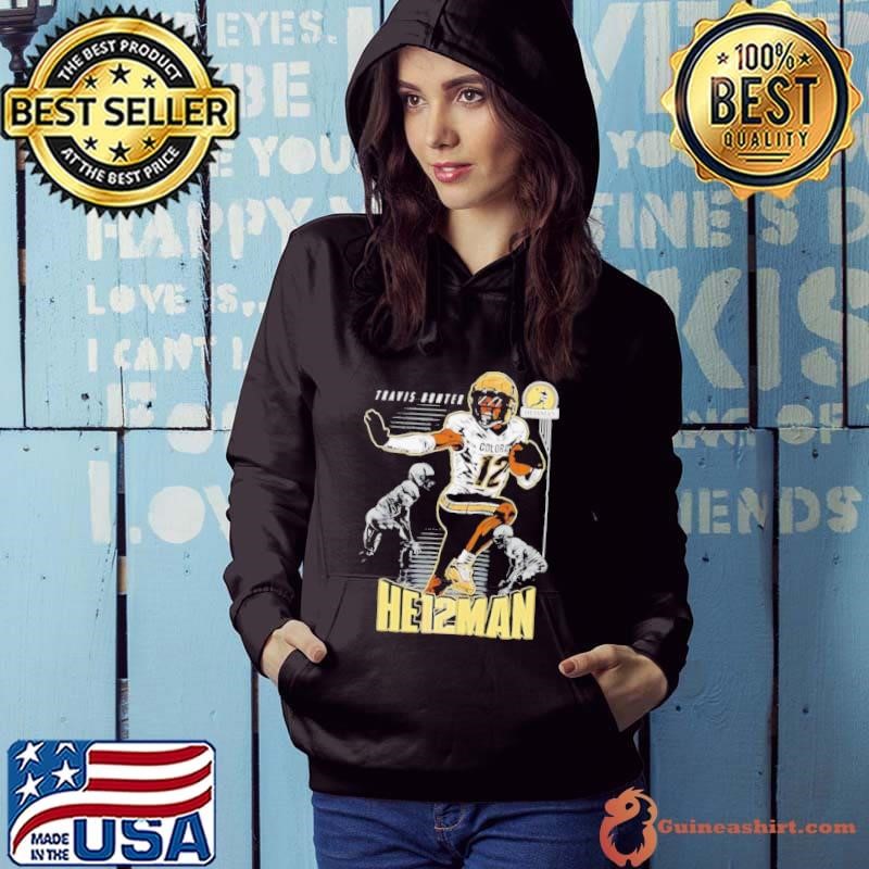 Travis Hunter Heisman Winner Colorado Buffaloes cartoon shirt